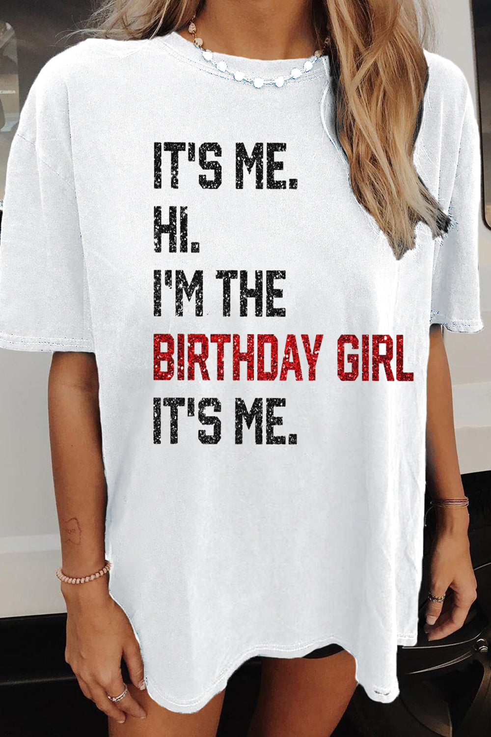 New T-Shirt Birthday Girl Merch, Shirt Birthday Girl Version Concert For Women