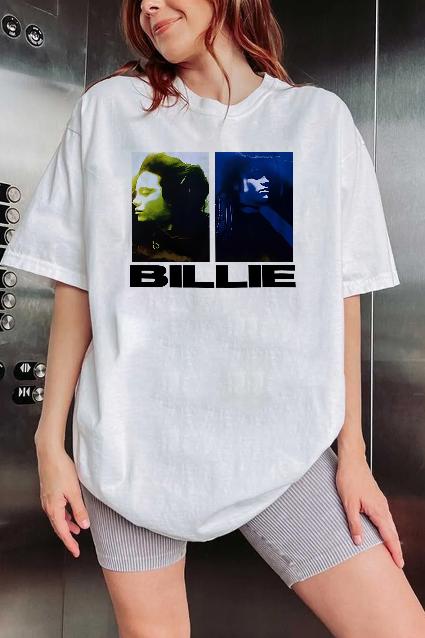 New T-Shirt Billie Vintage Merch, Shirt Billie Vintage Graphic For Women