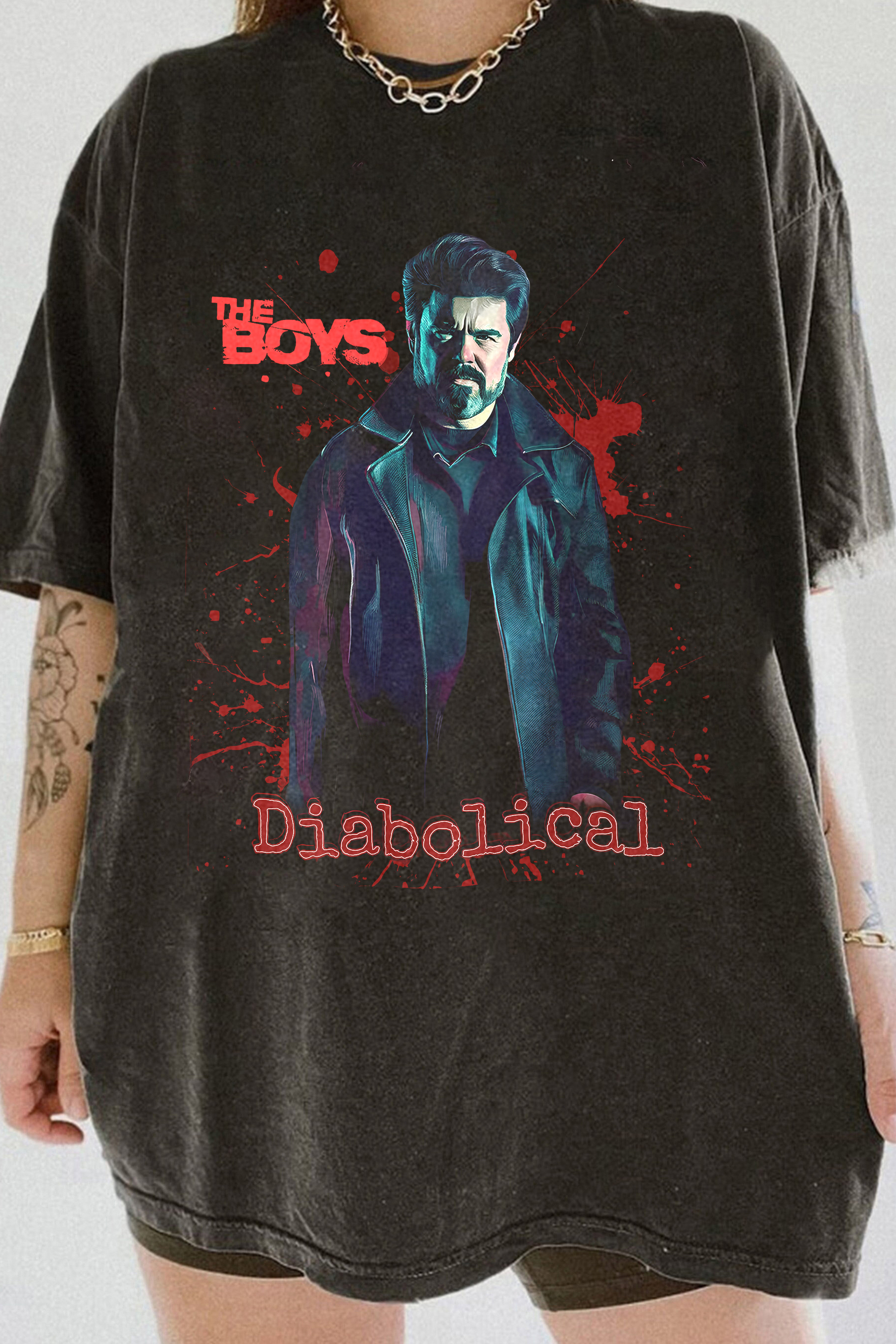 New T-Shirt Billy Butcher Merch, Shirt Billy Butcher The Boys For Women
