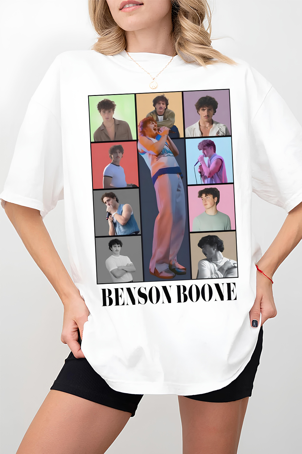 New T-Shirt Benson Boone Merch, Shirt Benson Boone Eras Tour Merch For Women