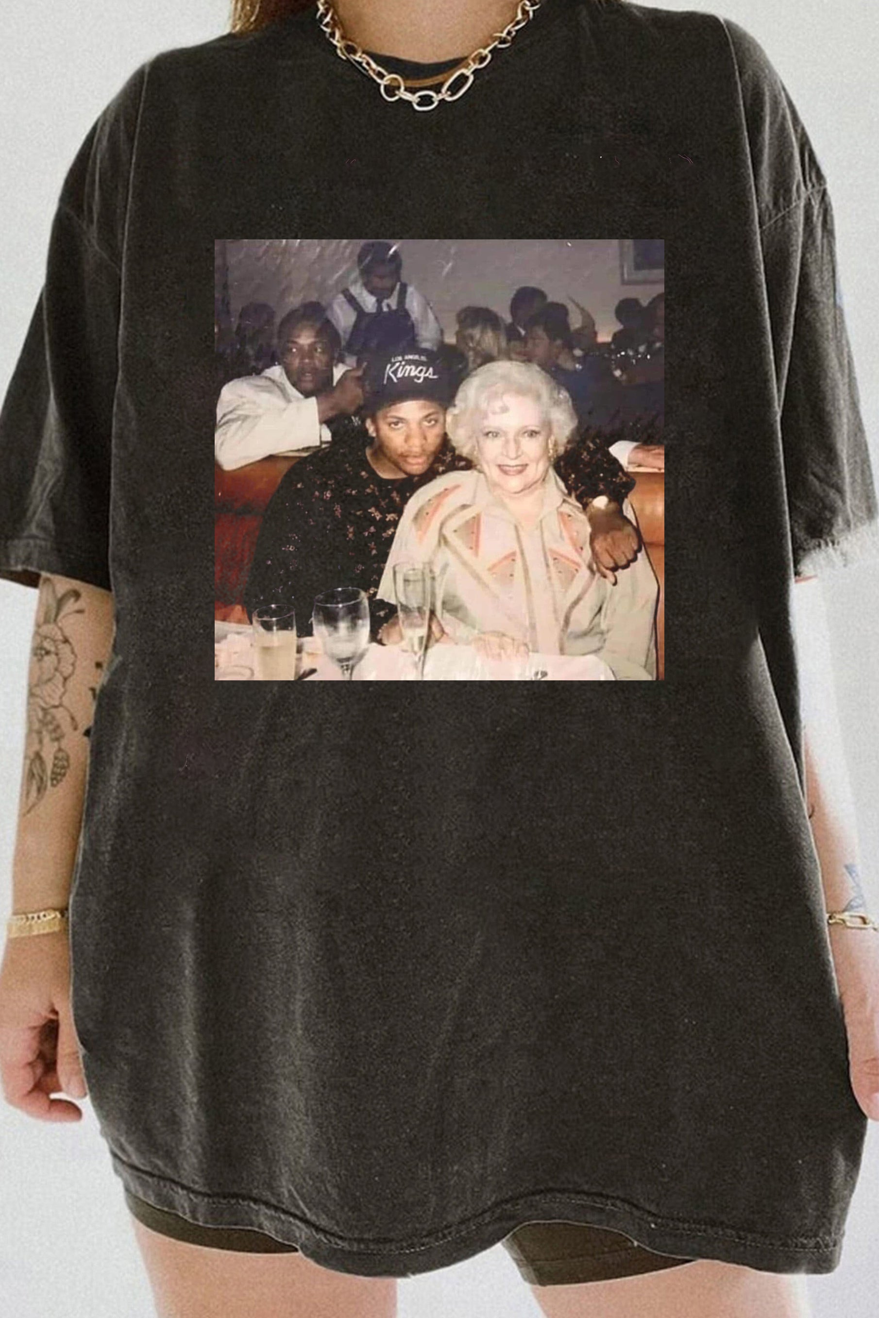 New T-Shirt Betty Golden Merch, Shirt Betty Golden Eazy Compton Color Version Mashup Rare For Women