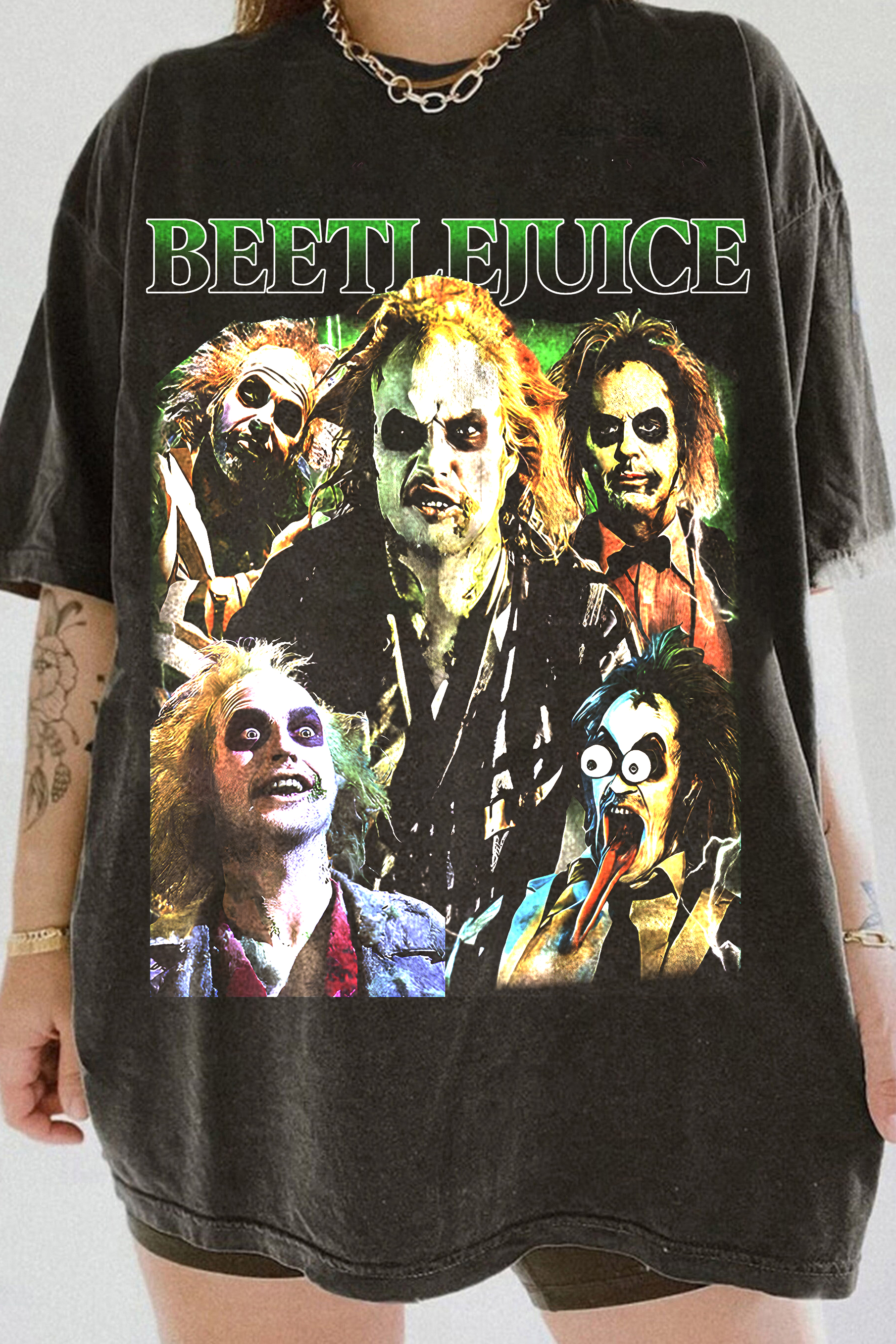 New T-Shirt Beetlejuice Vintage Merch, Shirt Beetlejuice Vintage For Women