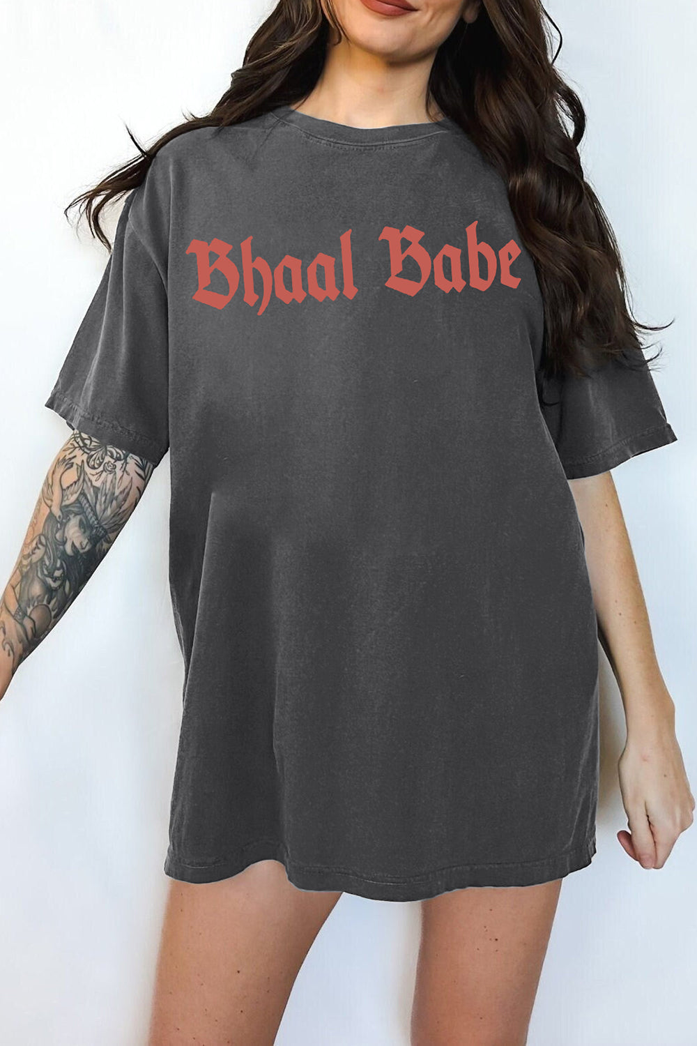 T-Shirt Baldur'S Gate Merch, Shirt Baldur'S Gate 3 Bhaal Spawn For Women