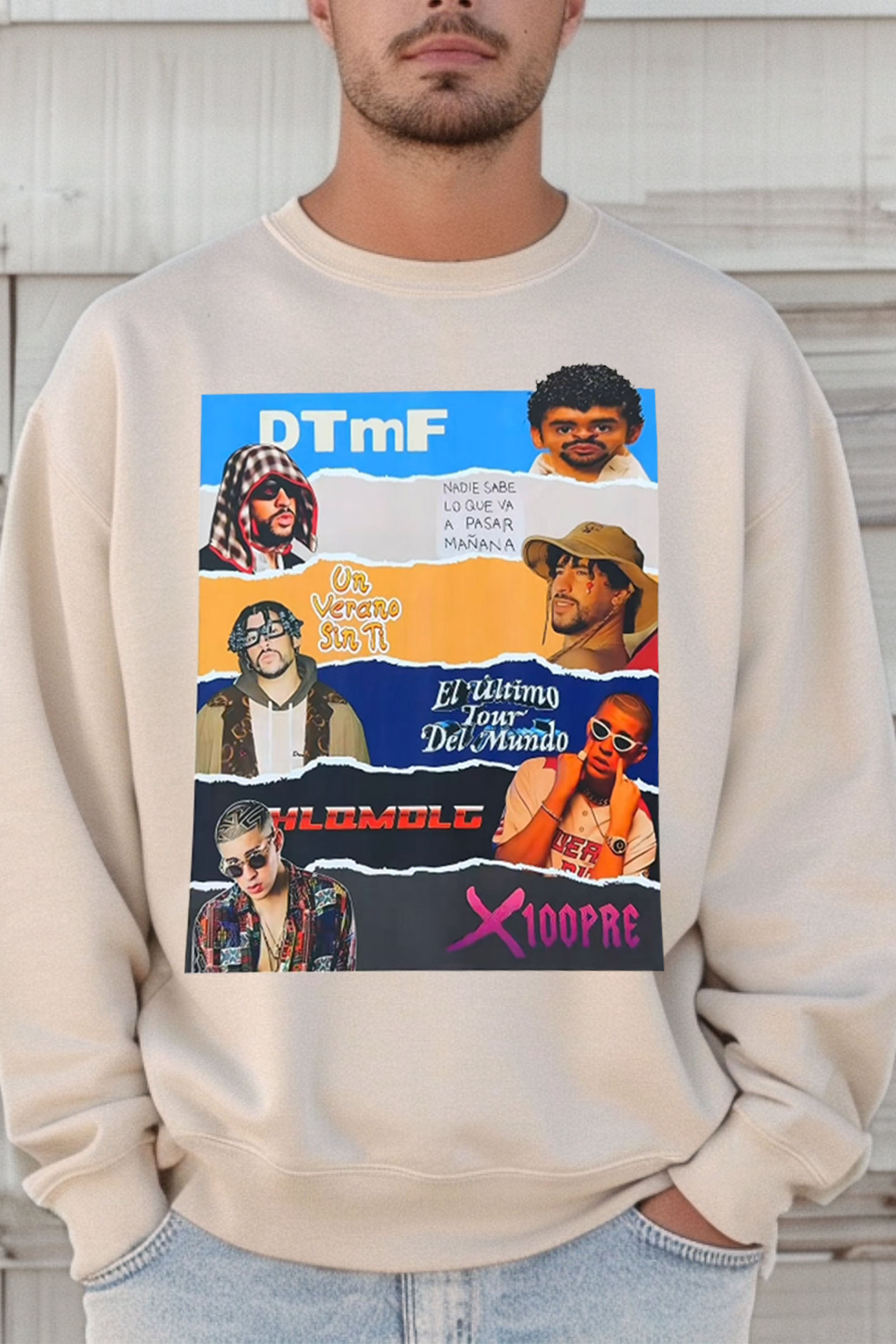 New Badbunny New Album Round Neck Sweatshirt