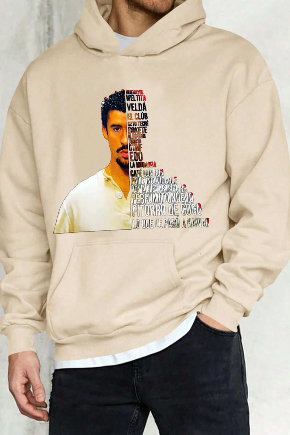 Badbunny Dtmf Men Hoodie