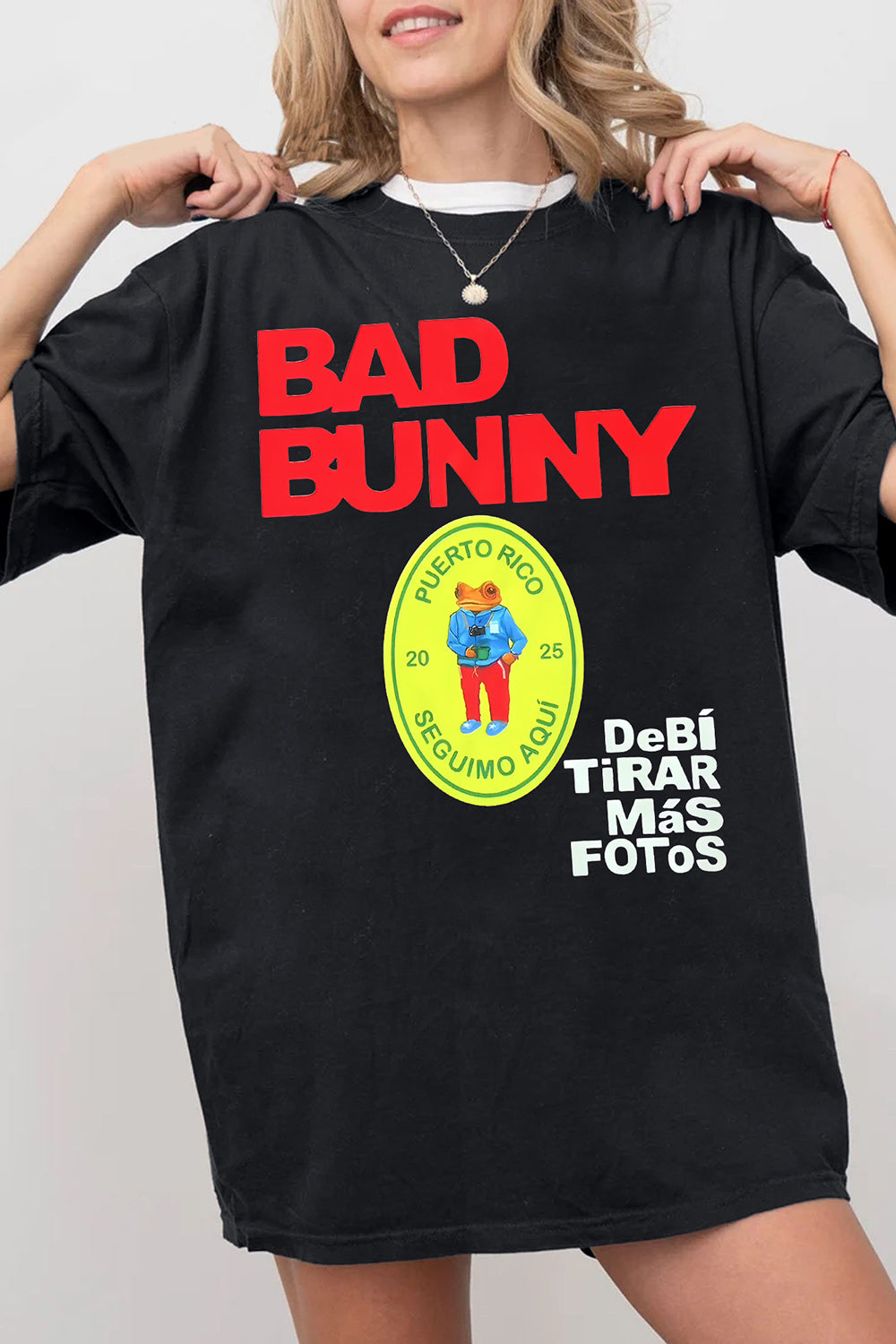 New T-Shirt Bad Bunny Merch, Shirt Bad Bunny Dtmf Graphic For Women