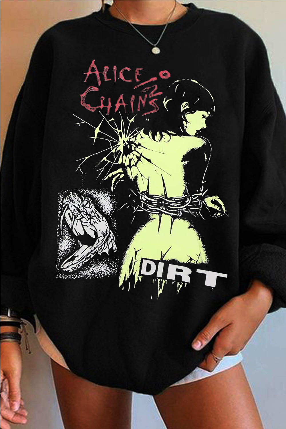 New Aliceinchains Long-Sleeved Sweatshirt