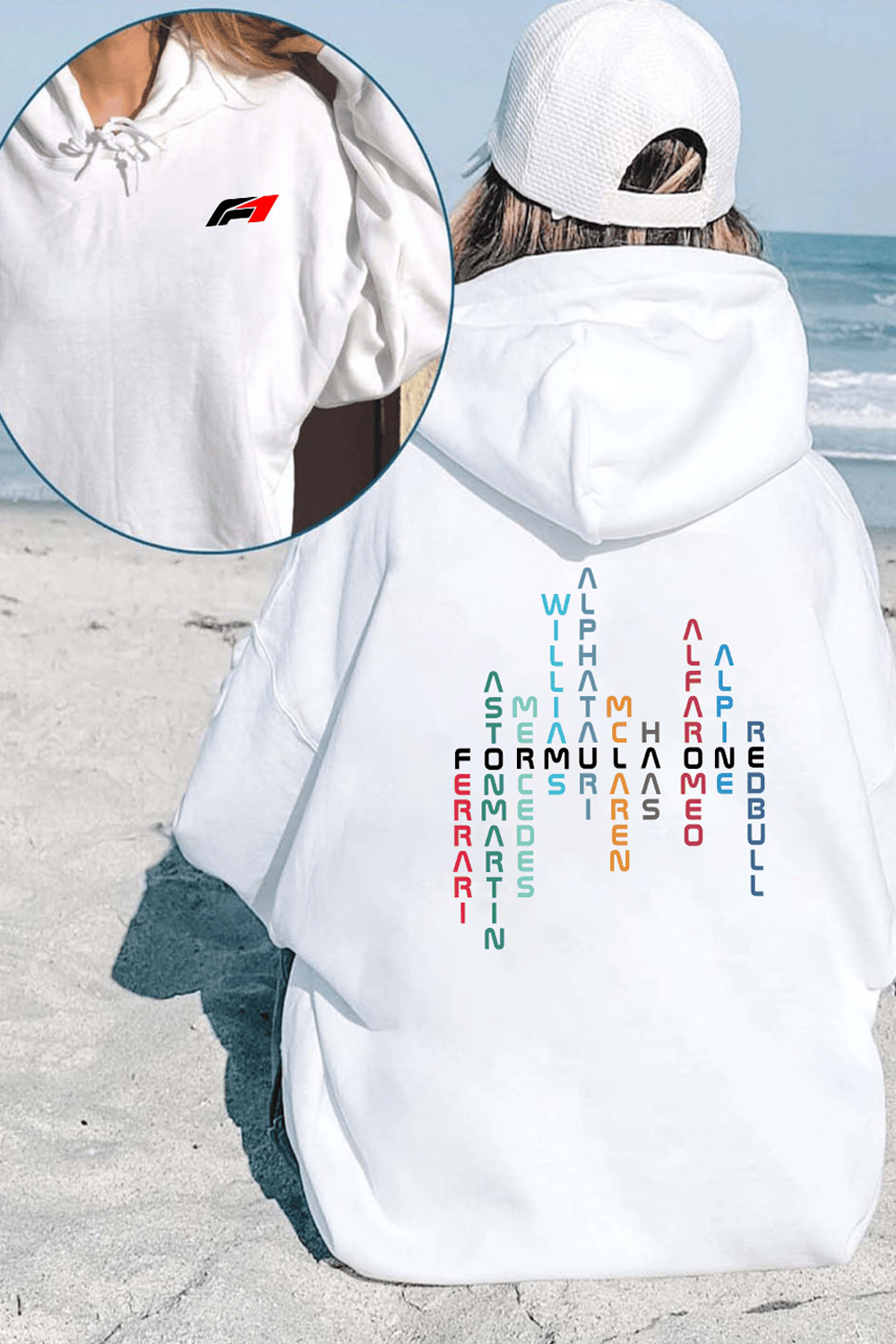 New All Teams Formula 1 2Sides Hoodie