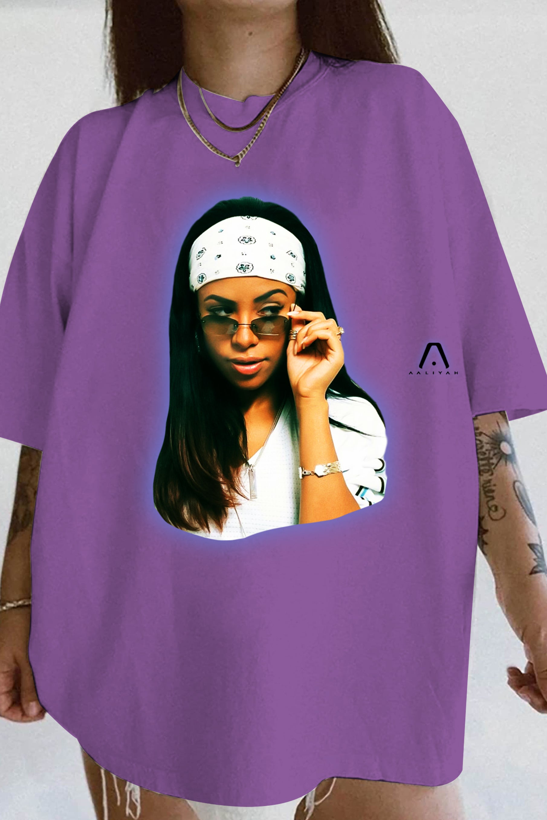 New T-Shirt Aaliyah Airbrush Merch, Shirt Aaliyah Airbrush Graphic For Women