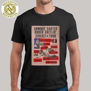 Beyonce Cowboy Carter Tour 2025 And The Rodeo Chitlin, Beyonce Cowboy Carter T-Shirt