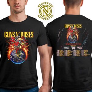 Guns N Roses Want Completely Different Things Tour 2025, Guns N Roses T-Shirt
