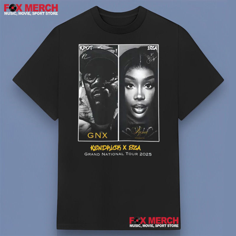 New Kendrick Lamar SZA Tour 2025, Kendrick Lamar SZA T-Shirt