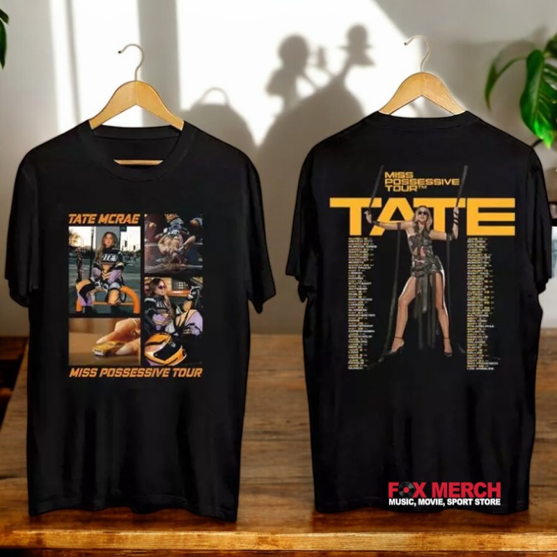 New Tate McRae Miss Possessive World Tour 2025 Concert, Tate McRae Miss T-Shirt