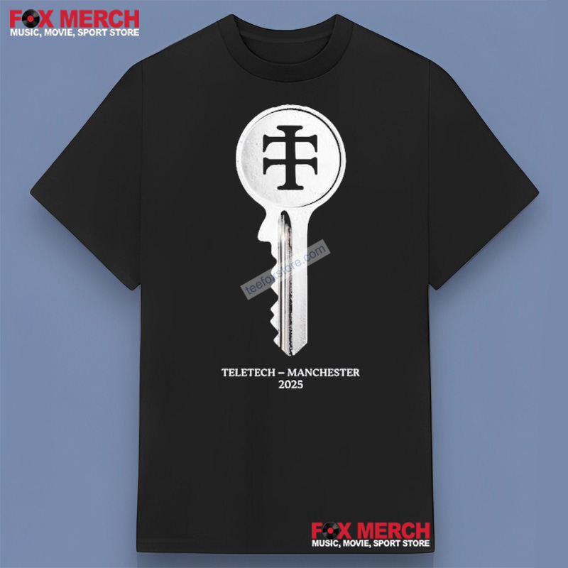 New Teletech Manchester 2025 Key, Teletech Manchester 2025 T-Shirt