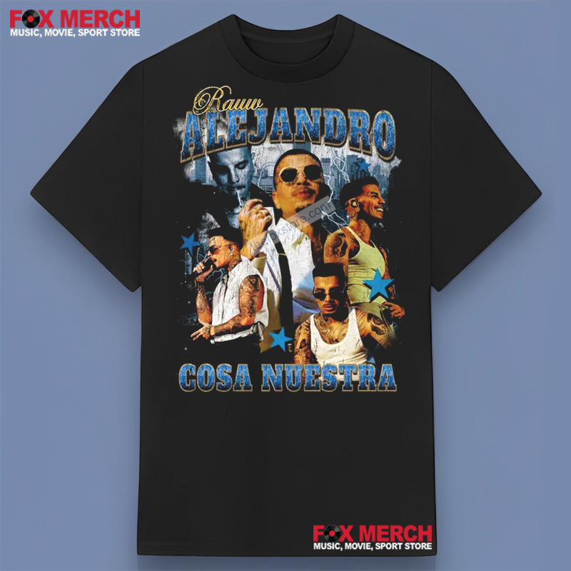 New Rauw Alejandro Cosa Nuestra 2025 Music, Rauw Alejandro Cosa T-Shirt