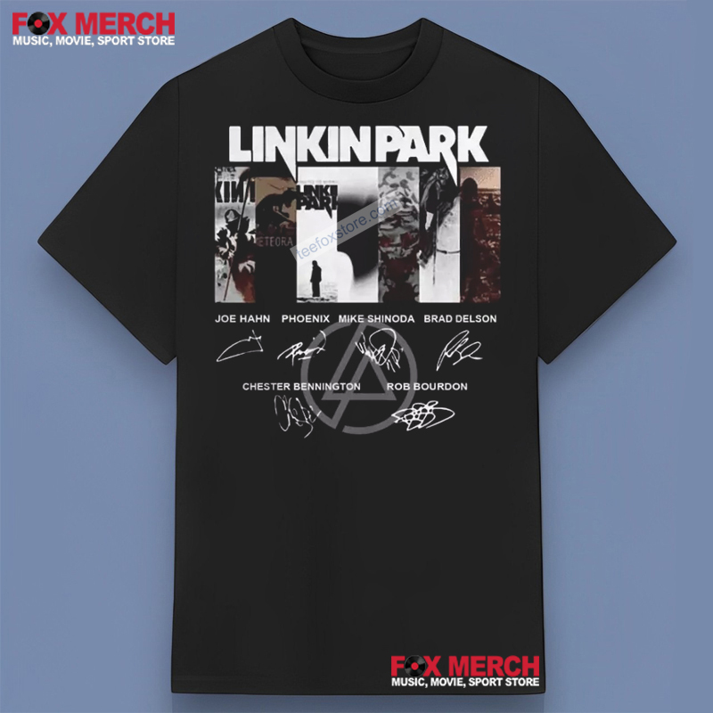 New Linkin Park World Tour 2025 Signatures, Linkin Park World T-Shirt