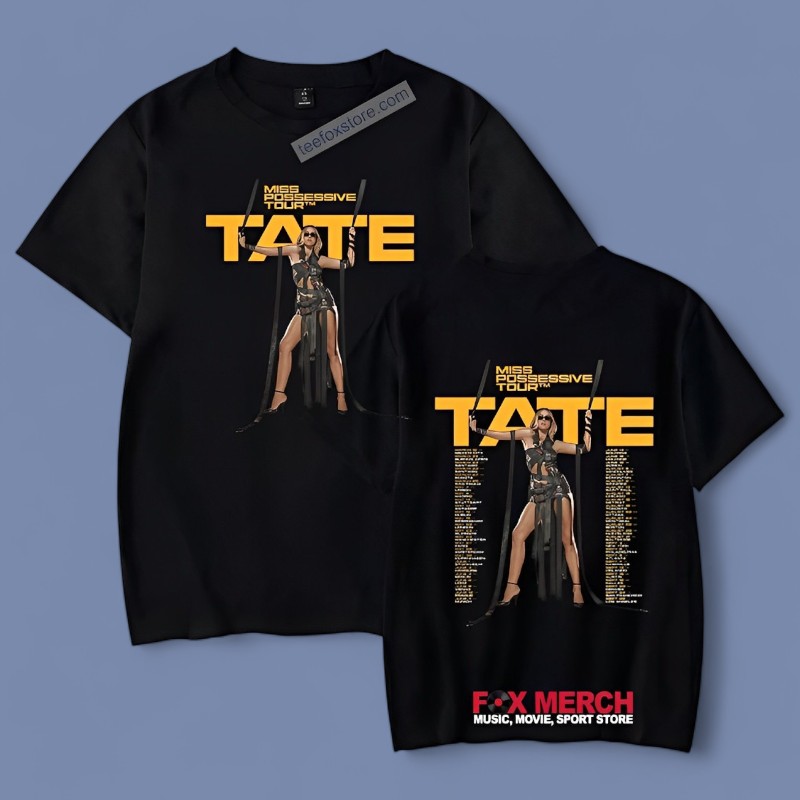 New Tate McRae MISS POSSESSIVE TOUR 2025 Unisex, Tate McRae MISS T-Shirt