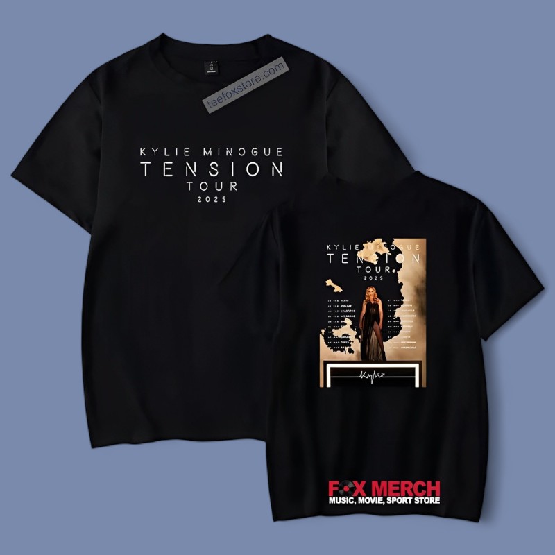 Kylie Minogue Tension Tour 2025 Unisex, Kylie Minogue Tension T-Shirt