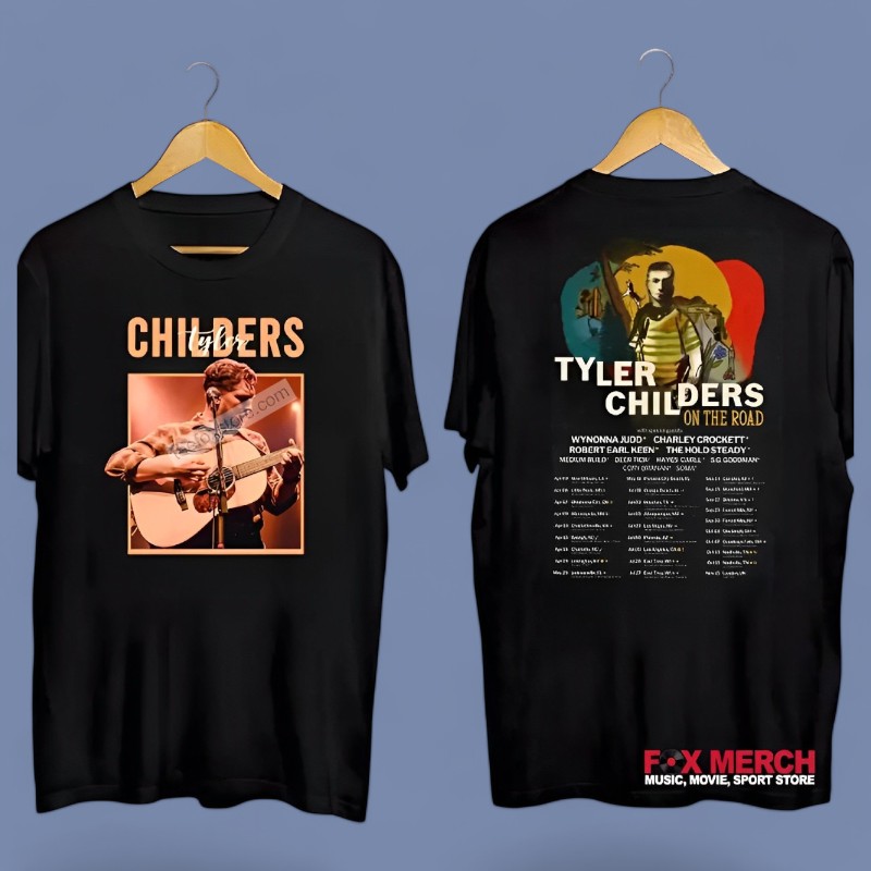 New Tyler Childers On The Road Tour 2025 Music, Tyler Childers On T-Shirt