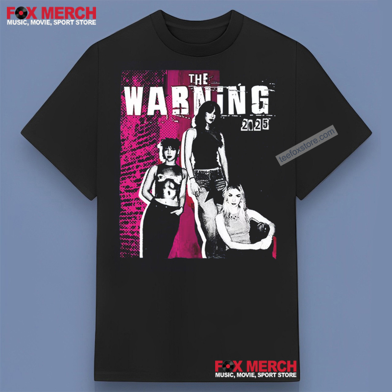 New The Warning Tour 2025 Graphic, The Warning Tour T-Shirt