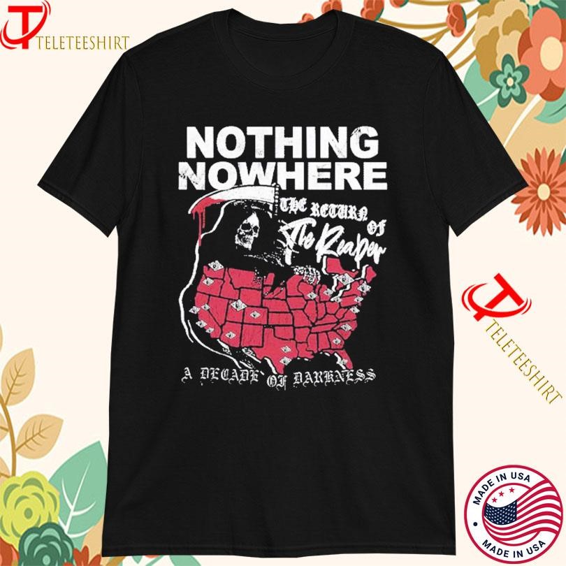 The Return Of The Reaper A Decade Of Darkness 2025 Tour, The Return T-shirts