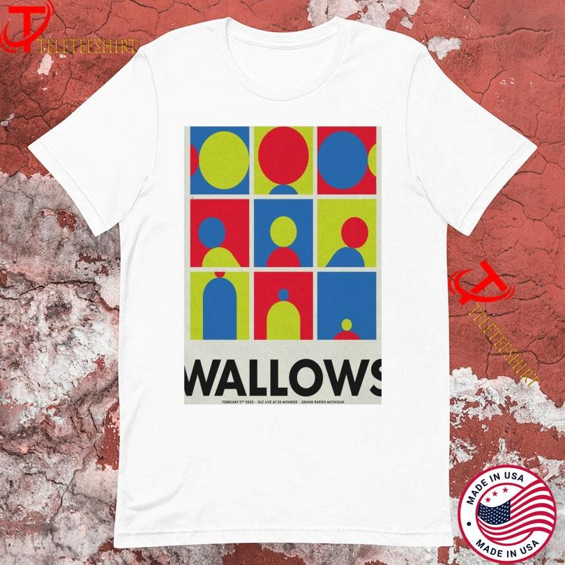 New Wallows GLC Live at 20 Monroe In Grand Rapids 2025 Tour, Wallows GLC Live T-shirts