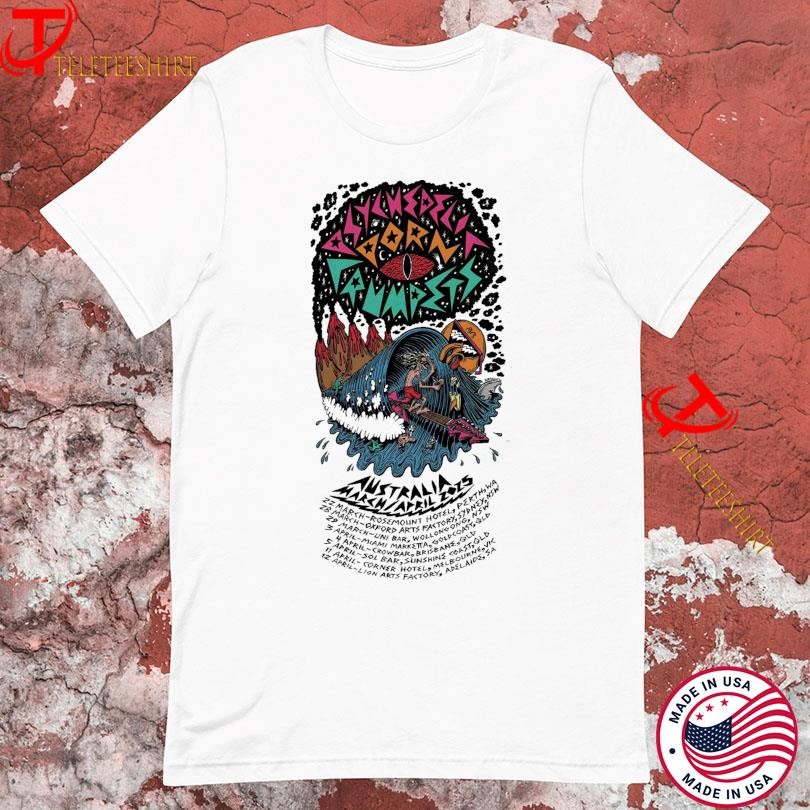 Psychedelic Porn Crumpets Australia 2025 Tour, Psychedelic Porn Crumpets T-shirts