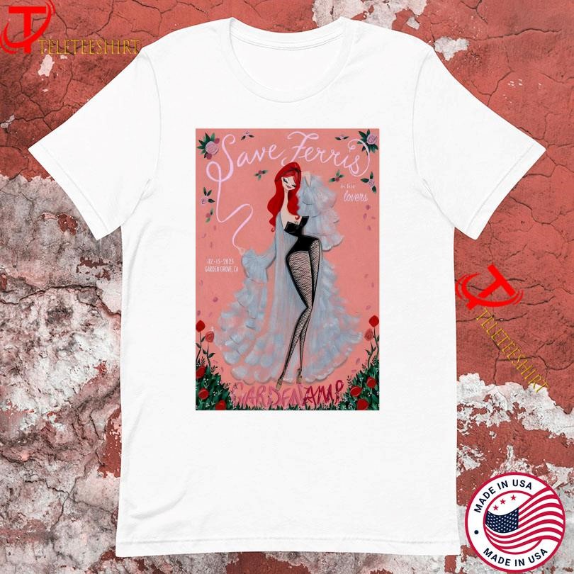 New Save Ferris Tour Garden Grove Feb 15 2025 Tour, Save Ferris Tour T-shirts