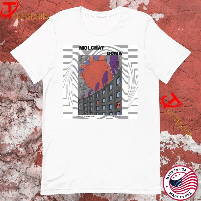 New Molchat Doma At The Anthem In Washington, DC On Feb 11 2025 Tour, Molchat Doma T-shirts