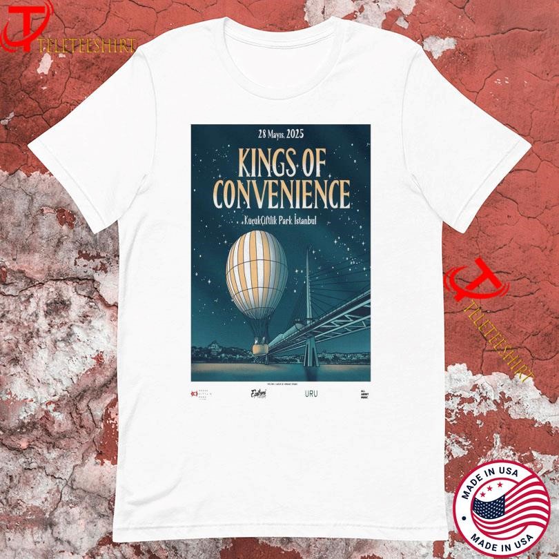 New Kings Of Convenience May 28 2025 Tour, Kings Of Convenience T-shirts