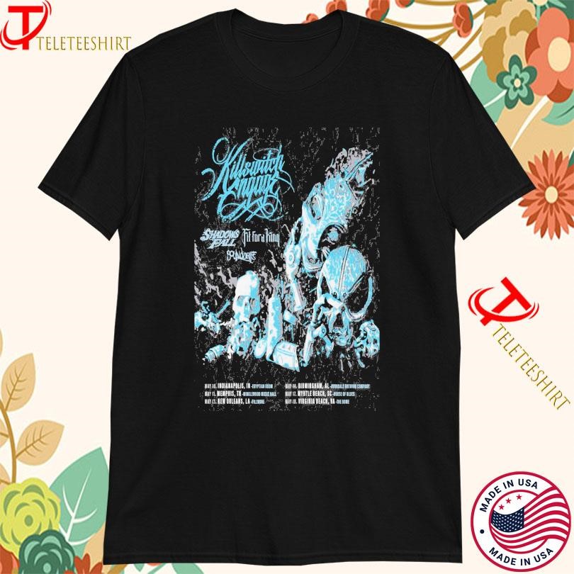 New Killswitch Engage May 2025 Tour, Killswitch Engage May T-shirts
