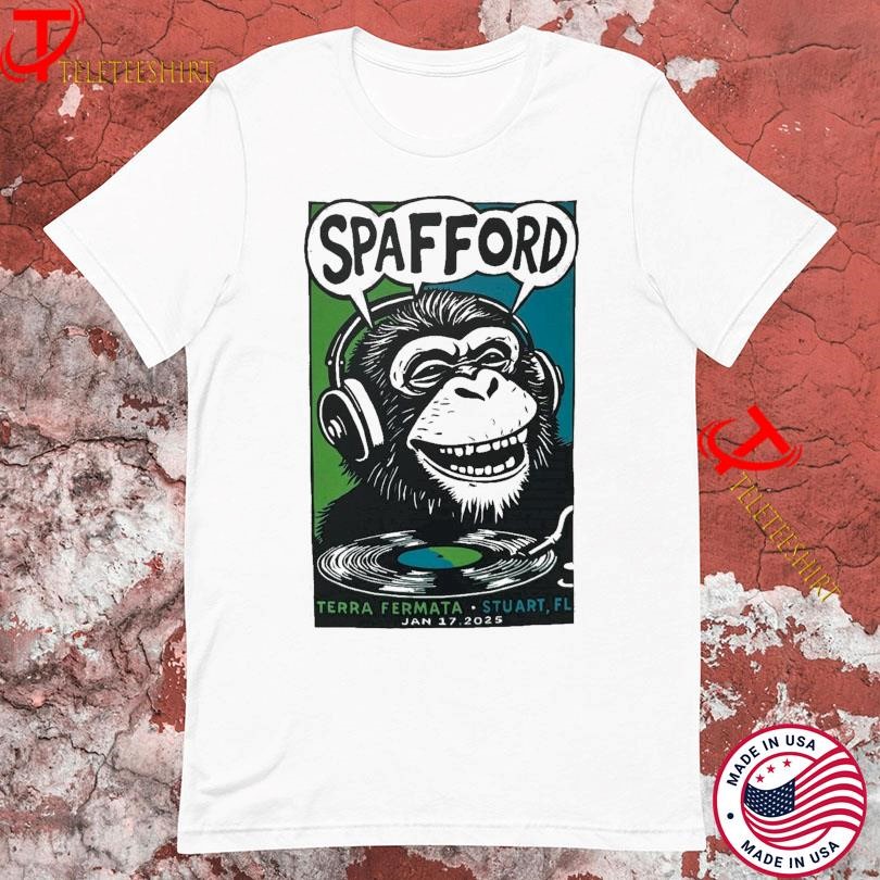 New Spafford At Terra Fermata In Stuart, FL On Jan 17 2025 Tour, Spafford At Terra T-shirts