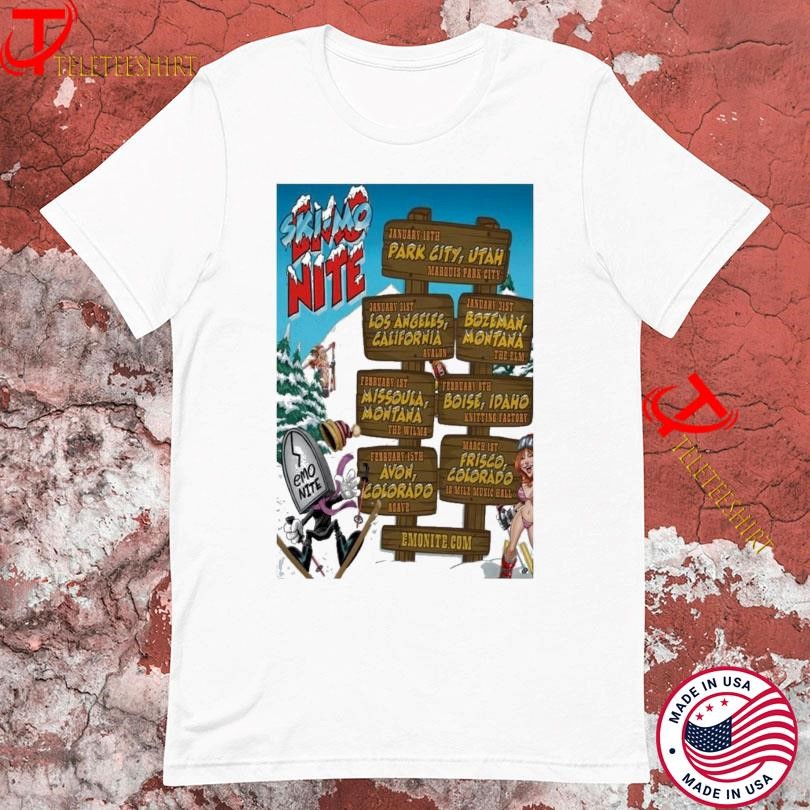 Emo Nite Ski-Mo Nite 2025 Tour, Emo Nite Ski-Mo T-shirts