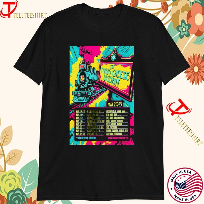 New The String Cheese Incident May 2025 Tour, The String Cheese T-shirts