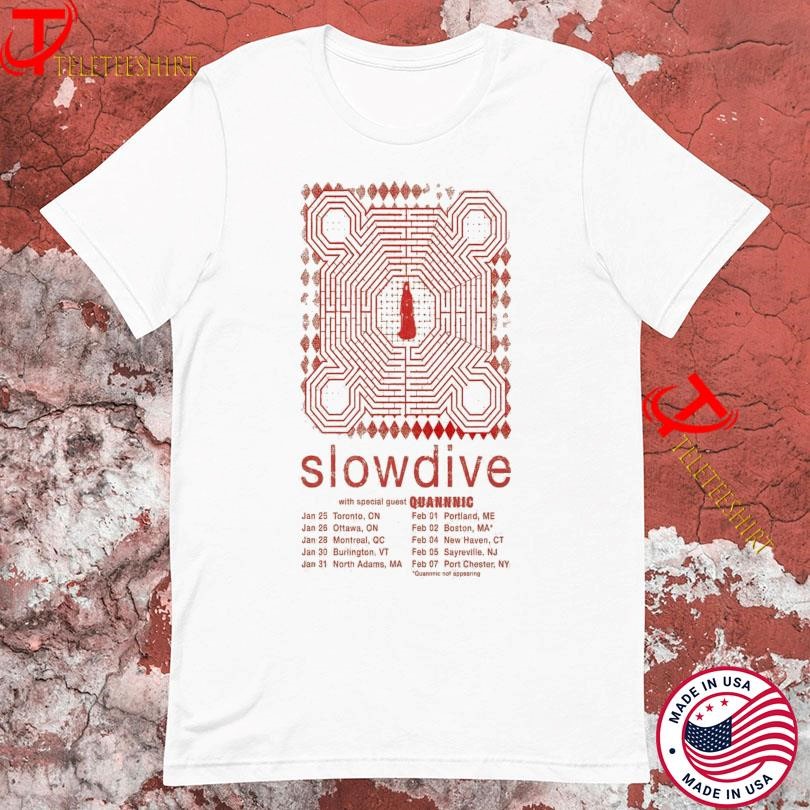 New Slowdive Not Appearing 2025 Tour, Slowdive Not Appearing T-shirts