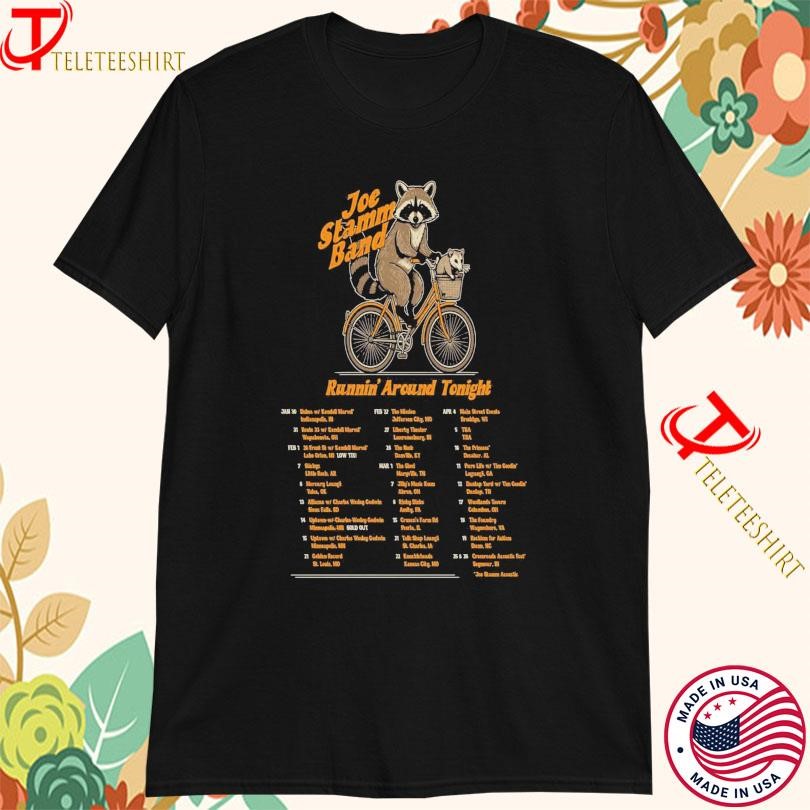 New Joe Stamm Band Runnin Around Tonight 2025 Tour, Joe Stamm Band T-shirts