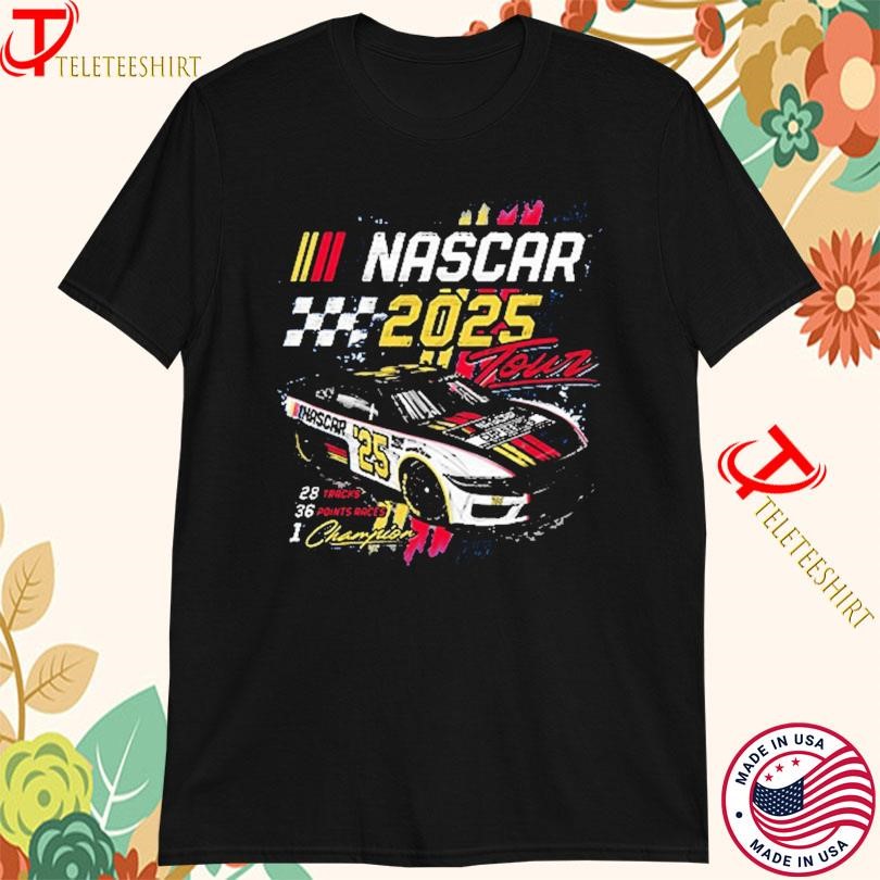 New NASCAR 2025 Tour Schedule Champions, NASCAR 2025 Tour T-shirts