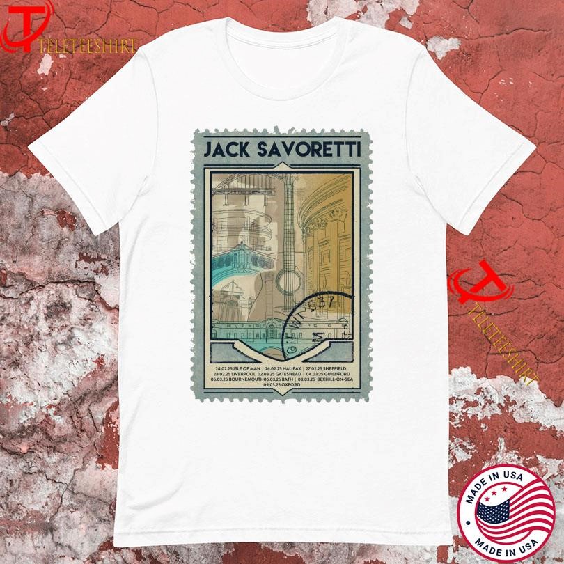 Jack Savoretti Jack Savoretti 2025 Tour, Jack Savoretti Jack T-shirts