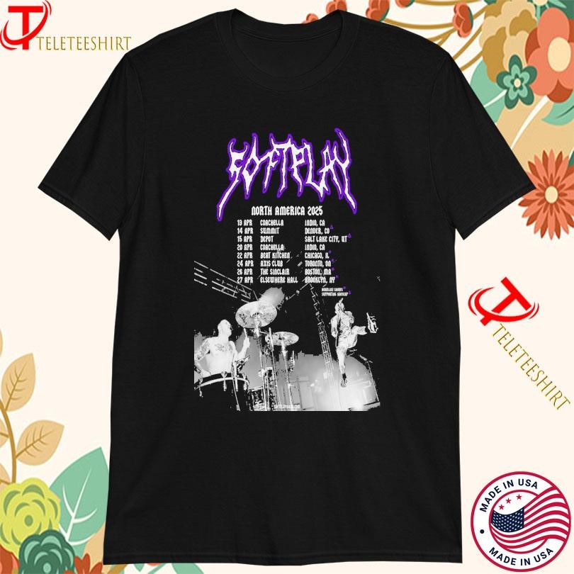 Soft Play North American 2025 Tour, Soft Play North T-shirts
