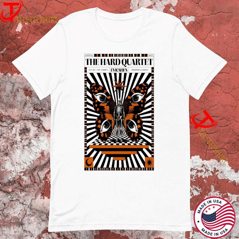 New The Hard Quartet At Pappy & Harriets In Pioneertown 2025 Tour, Hard Quartet T-shirts