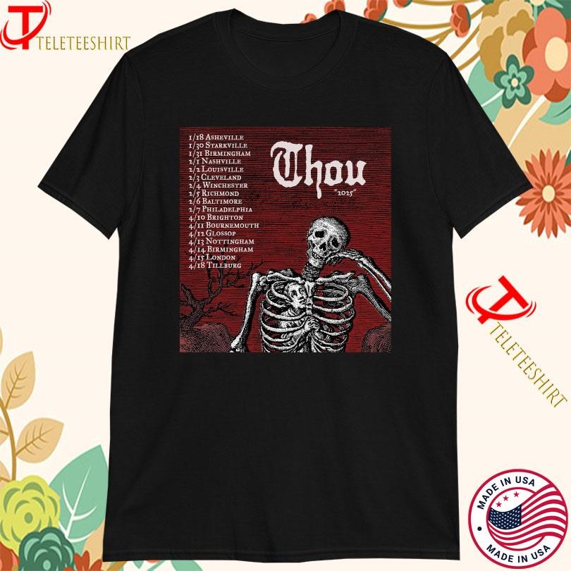 New Thou Winter & Spring 2025 Tour, Thou Winter T-shirts