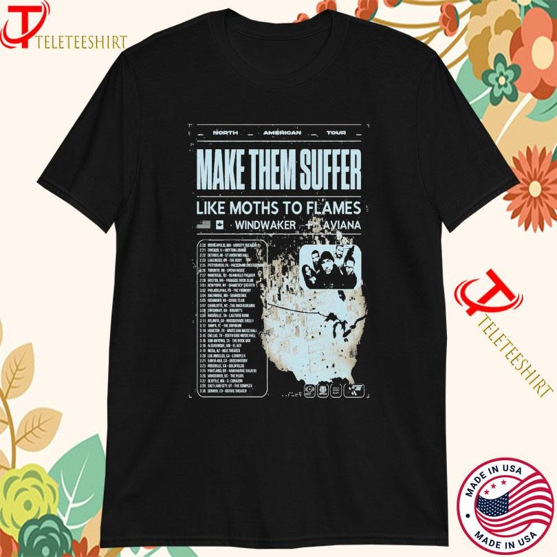 New Windwaker And Aviana Like Moths To Flames 2025 Tour, Windwaker And Aviana T-shirts