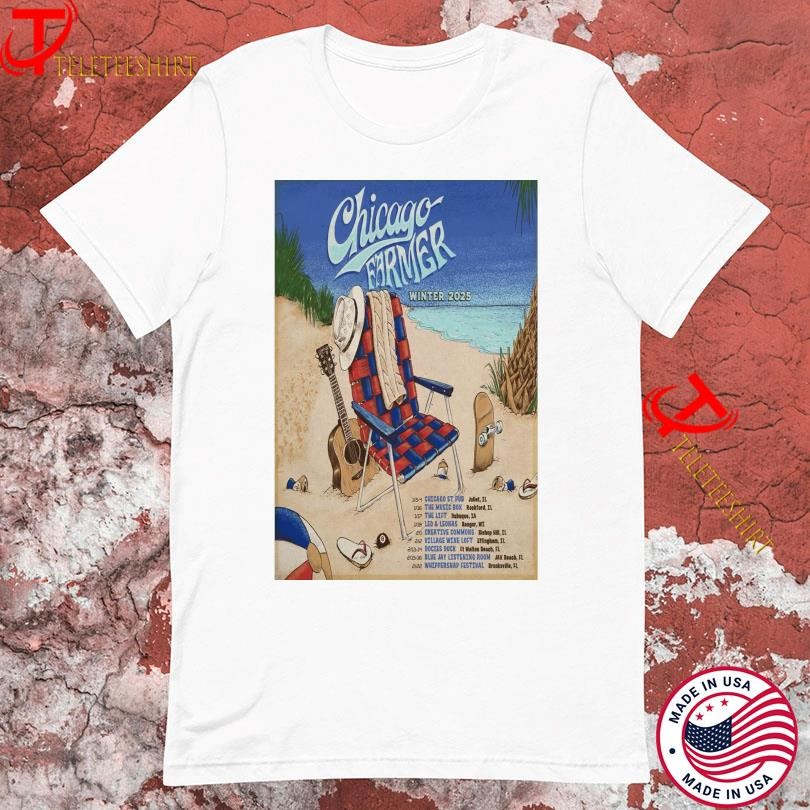 New Chicago Farmer Winter 2025 Tour, Chicago Farmer Winter T-shirts
