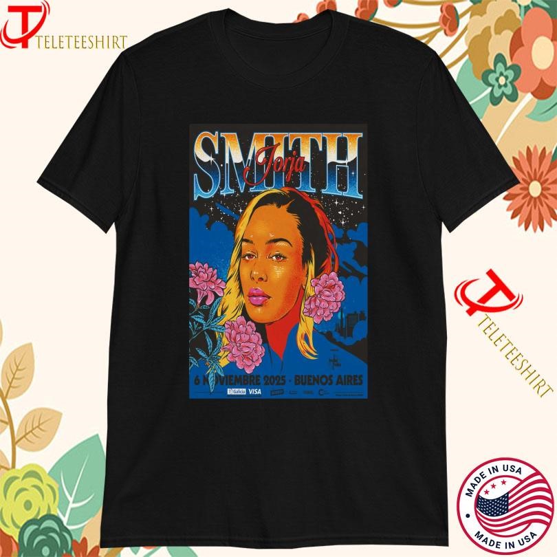 Jorja Smith Buenos Aires Argentina 11-6-2025 Tour, Jorja Smith Buenos T-shirts