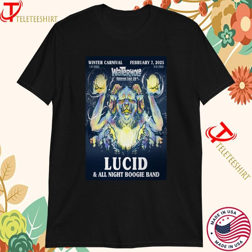 Water Hole The Waterhole In Saranac Lake, NY Feb 7 2025 Tour, Water Hole T-shirts