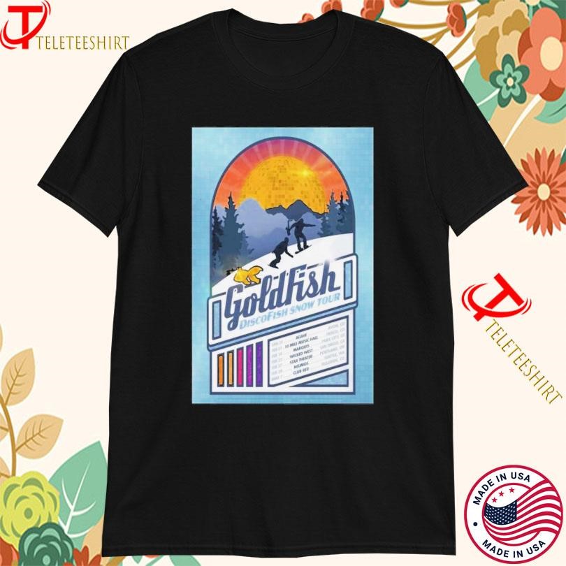 GoldFish Discofish Snow 2025 Tour, GoldFish Discofish Snow T-shirts