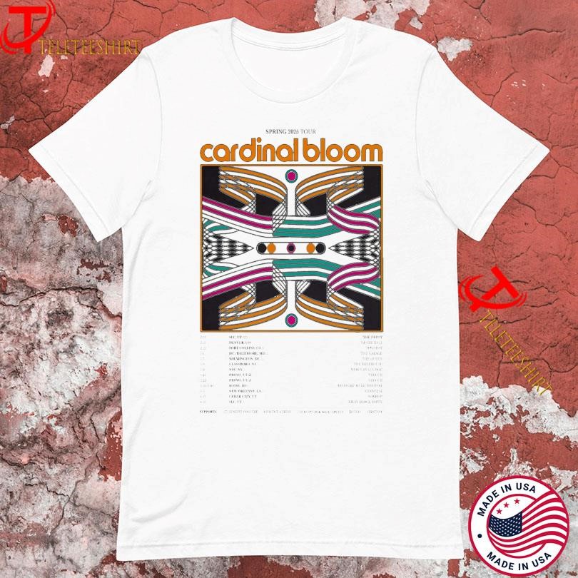 Cardinal Bloom Spring Tour 2025, Cardinal Bloom Spring T-shirts