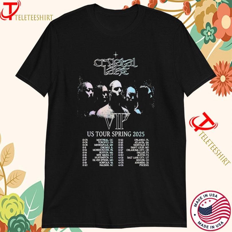 Crystal Lake US Tour Sping 2025, Crystal Lake US T-shirts