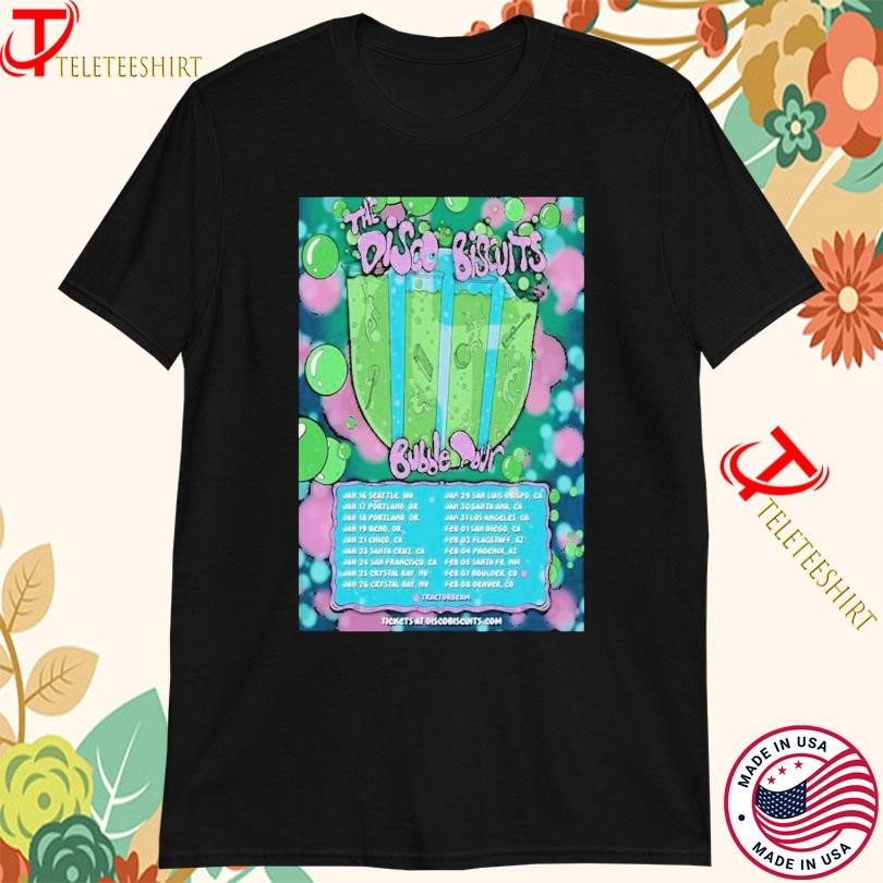 New The Disco Biscuits Bubble 2025 Tour s, The Disco Biscuits T-shirts