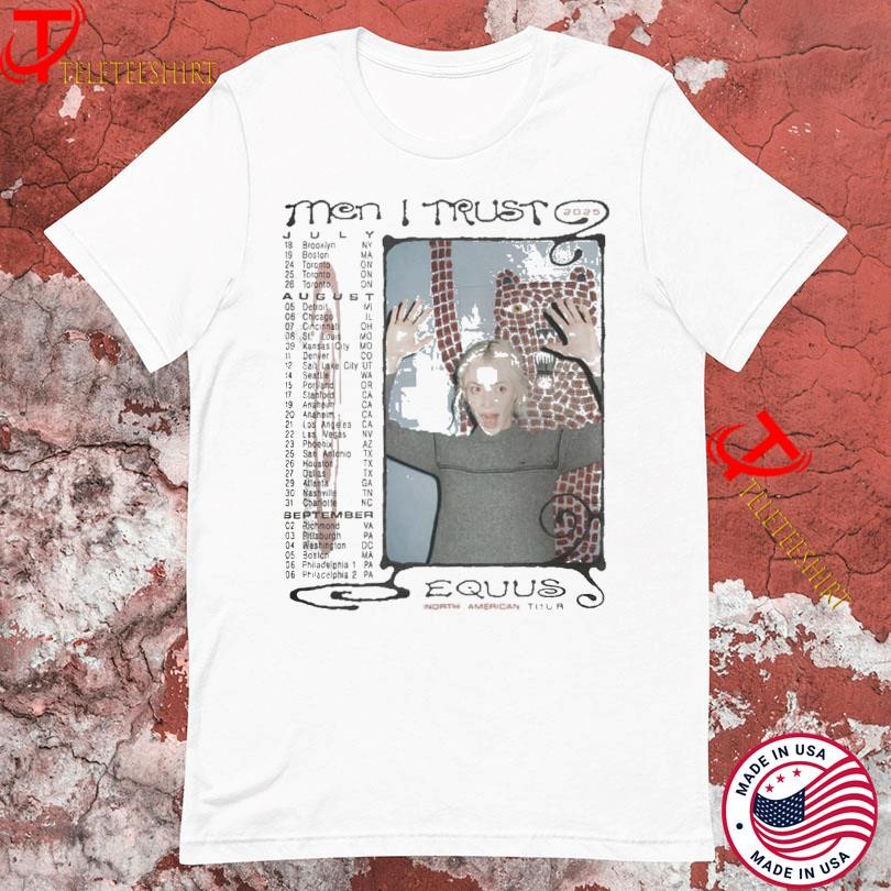 New Men I Trust 2025 Equus North American Tour Poster Tour, Men I Trust T-shirts